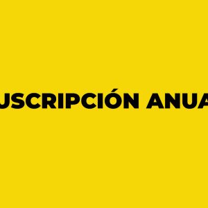 Suscripción Anual